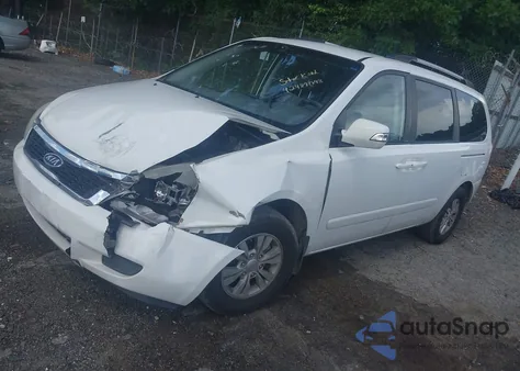 2012 Kia Sedona Lx z USA, uszkodzony, nr VIN KNDMG4C7XC6424087